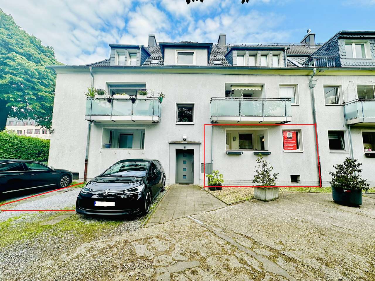 Modernisierte 2,5 Zimmerwohnung mit Balkon, Stellplatz & Einbauküche in zentraler Lage von Derendorf Modernisierte 2,5 Zimmerwohnung mit Balkon, Stellplatz & Einbauküche in zentraler Lage von Derendorf